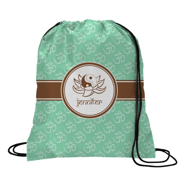 Custom Om Drawstring Backpack - Large (Personalized)