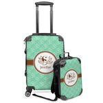 Om Kids 2-Piece Luggage Set - Suitcase & Backpack (Personalized)