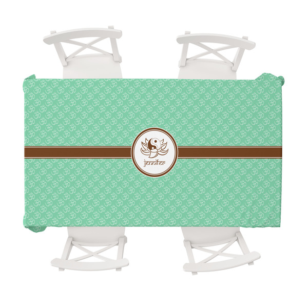 Custom Om Tablecloth - 58"x102" (Personalized)