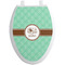 Om Toilet Seat Decal - Elongated (Personalized)