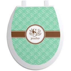 Om Toilet Seat Decal (Personalized)