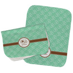 Om Burp Cloths - Fleece - Set of 2 w/ Name or Text
