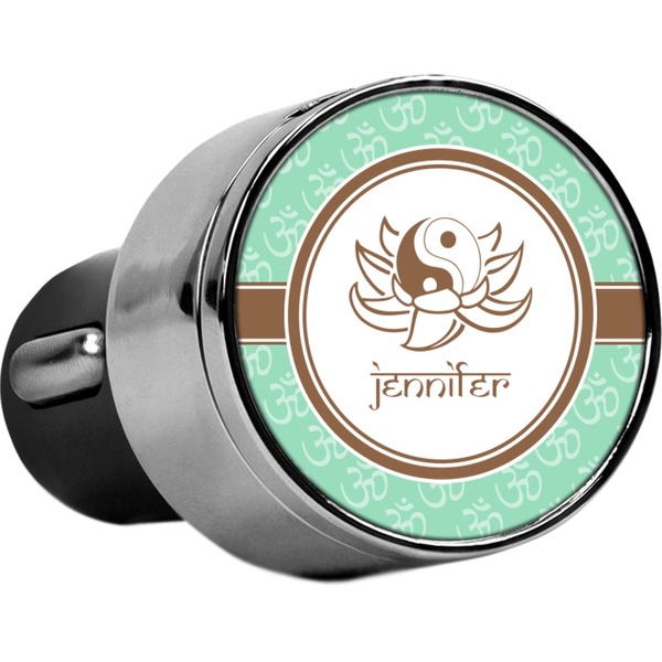 Custom Om USB Car Charger (Personalized)