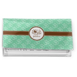 Om Vinyl Checkbook Cover (Personalized)