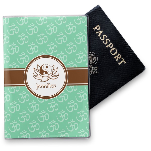 Custom Om Vinyl Passport Holder (Personalized)