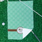 Om Waffle Weave Golf Towel - In Context