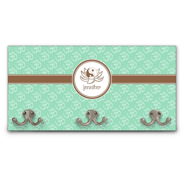 Custom Om Wall Mounted Coat Rack (Personalized)