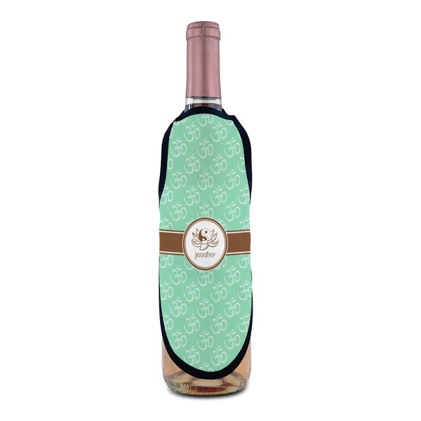 Om Wine Bottle Apron - IN CONTEXT
