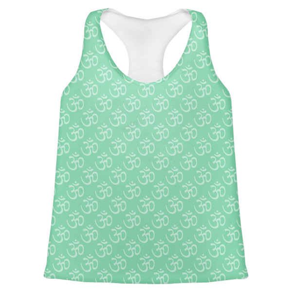Custom Om Womens Racerback Tank Top - 2X Large