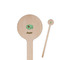 Om Wooden 7.5" Stir Stick - Round - Closeup
