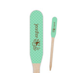 Om Paddle Wooden Food Picks - Double Sided (Personalized)