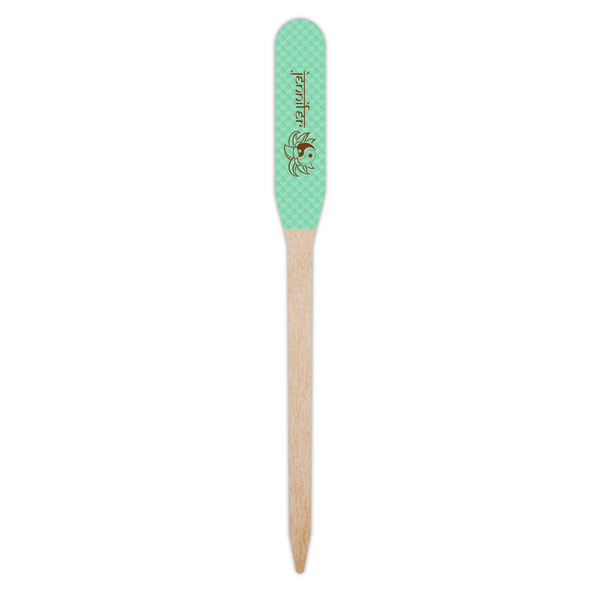 Om Wooden Food Pick - Paddle - Single Pick