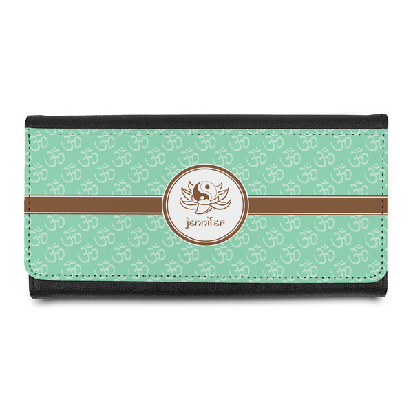 Custom Om Leatherette Ladies Wallet (Personalized)