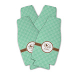 Om Zipper Bottle Cooler - Set of 4 (Personalized)