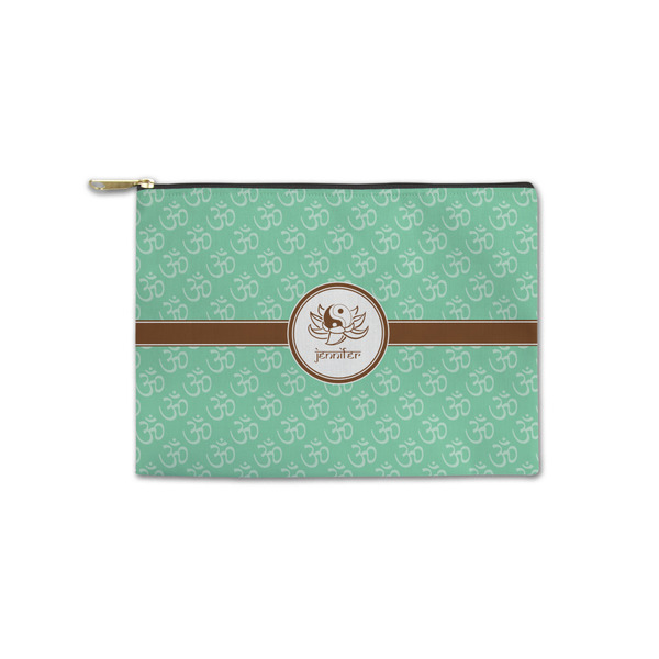 Custom Om Zipper Pouch - Small - 8.5"x6" (Personalized)