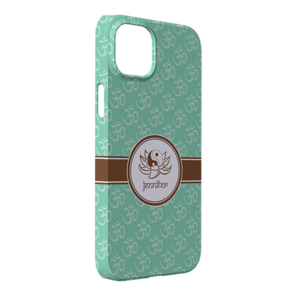 Custom Om iPhone Case - Plastic - iPhone 14 Plus (Personalized)