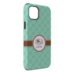 Om iPhone Case - Rubber Lined - iPhone 14 Plus (Personalized)