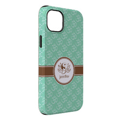 Om iPhone Case - Rubber Lined - iPhone 14 Plus (Personalized)