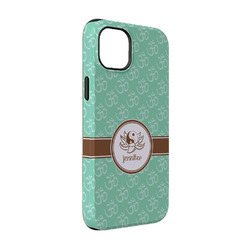 Om iPhone Case - Rubber Lined - iPhone 14 (Personalized)