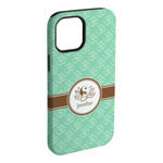 Om iPhone Case - Rubber Lined - iPhone 15 Plus (Personalized)