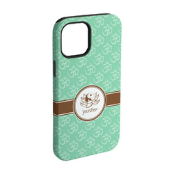 Om iPhone Case - Rubber Lined - iPhone 15 (Personalized)
