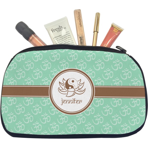 Custom Om Makeup / Cosmetic Bag - Medium (Personalized)