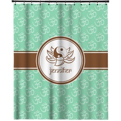 Om Extra Long Shower Curtain - 70"x84" (Personalized)