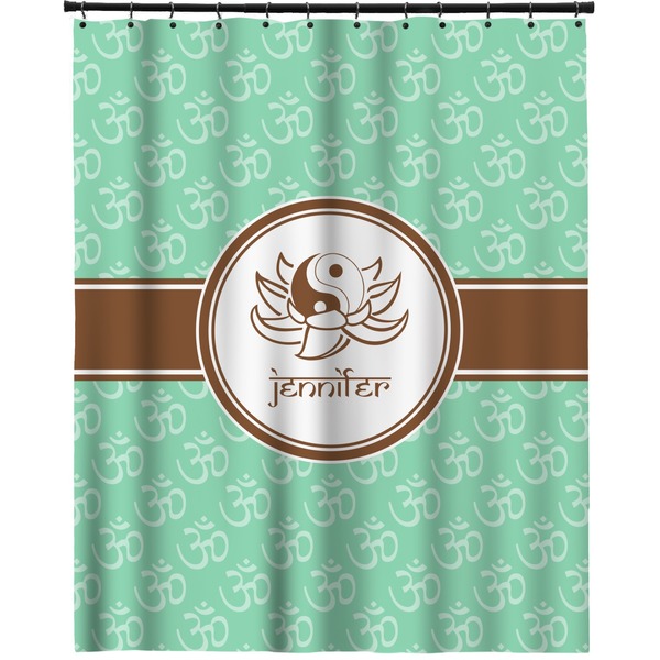 Custom Om Extra Long Shower Curtain - 70"x84" (Personalized)