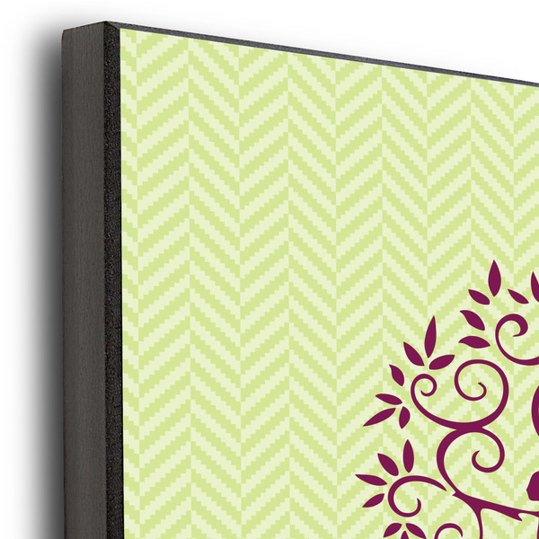 Yoga Tree 11x14 Wood Print - Closeup