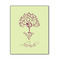 Yoga Tree Wood Print - 11x14 (Personalized)