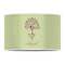 Yoga Tree 12" Drum Lampshade - FRONT (Poly Film)