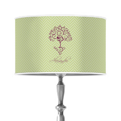 Yoga Tree 12" Drum Lamp Shade - Poly-film (Personalized)