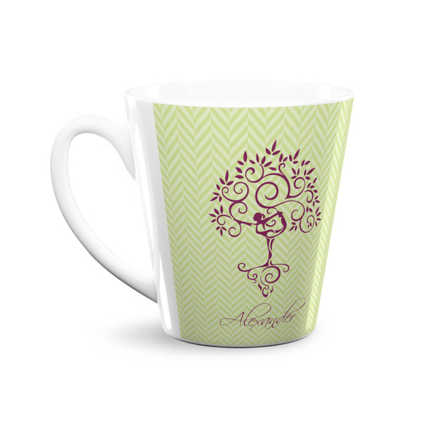 Yoga Tree 12 Oz Latte Mug - Front