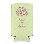 Yoga Tree Can Cooler (tall 12 oz) (Personalized)