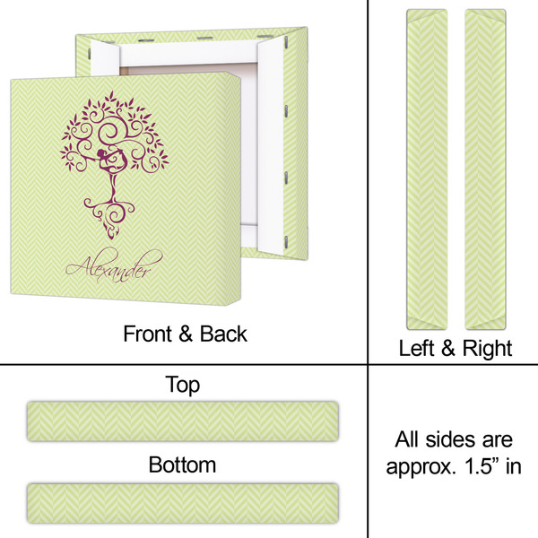 Yoga Tree 12x12 - Canvas Print - Approval