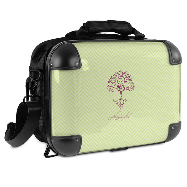 Custom Yoga Tree Hard Shell Briefcase (Personalized)
