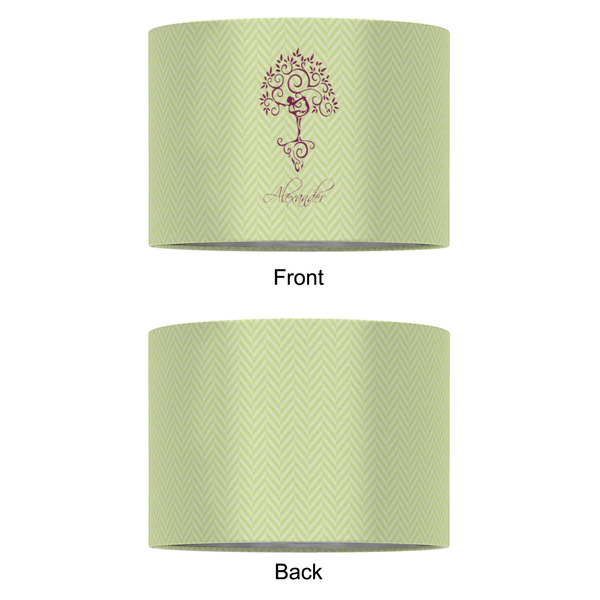 Yoga Tree 16" Drum Lampshade - APPROVAL (Fabric)