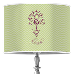 Yoga Tree Drum Lamp Shade (Personalized)