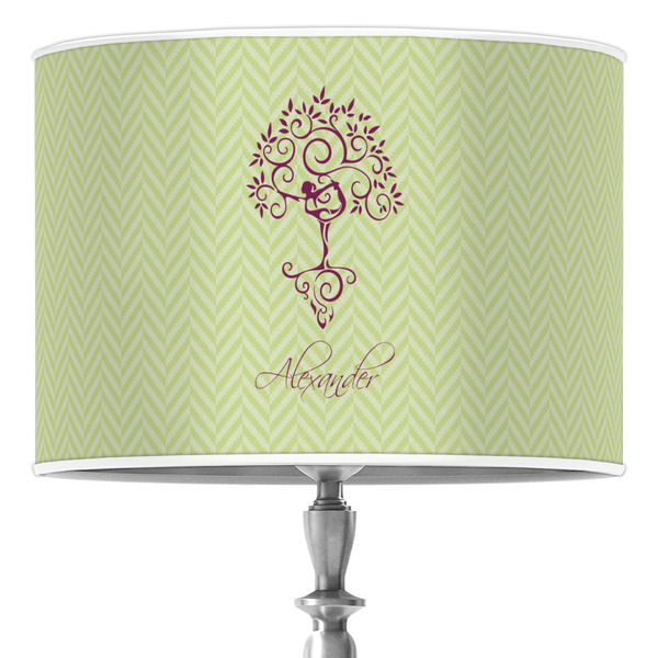 Custom Yoga Tree Drum Lamp Shade (Personalized)