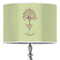 Yoga Tree 16" Drum Lampshade - ON STAND (Poly Film)