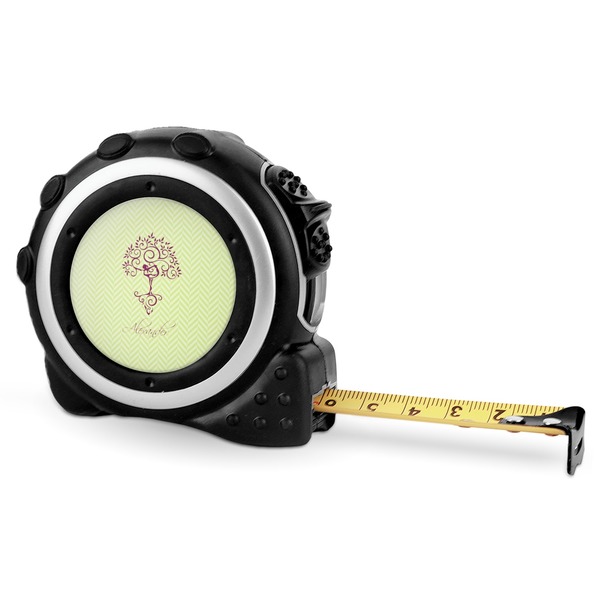 Custom Yoga Tree Tape Measure - 16 Ft (Personalized)