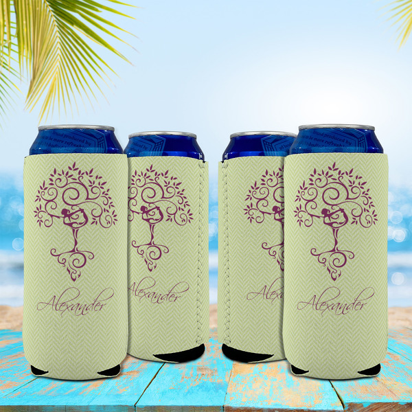 Yoga Tree 16oz Can Sleeve - Set of 4 - LIFESTYLE