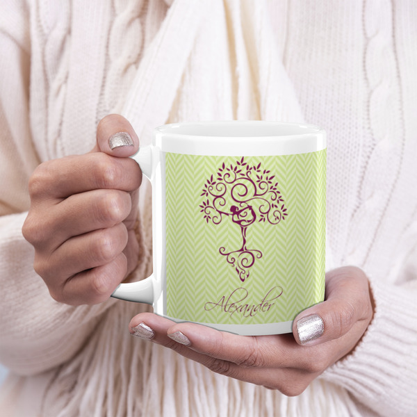 Yoga Tree 20oz Coffee Mug - LIFESTYLE