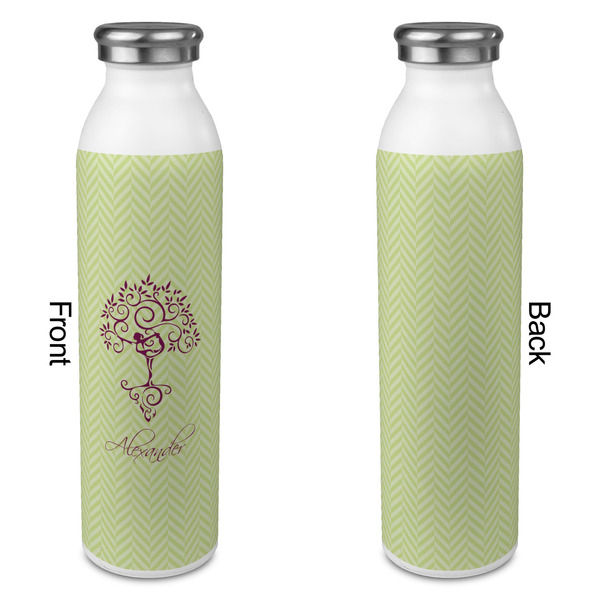 Yoga Tree 20oz Water Bottles - Full Print - Approval