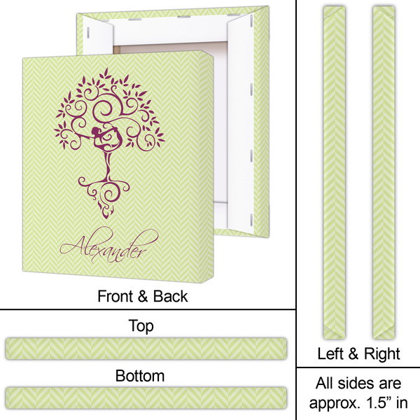 Yoga Tree 20x24 - Canvas Print - Approval