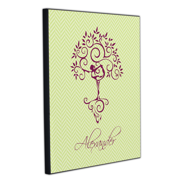 Yoga Tree 20x24 Wood Print - Angle View