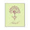 Yoga Tree 20x24 Wood Print - Front View