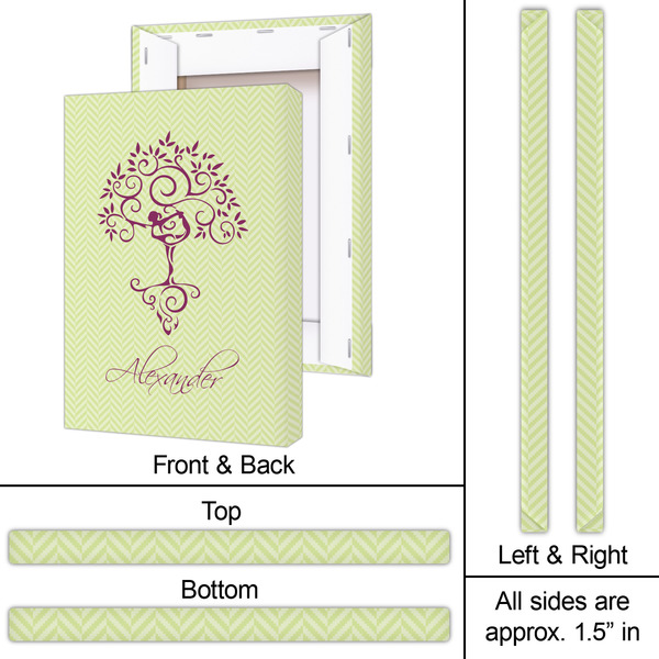 Yoga Tree 20x30 - Canvas Print - Approval