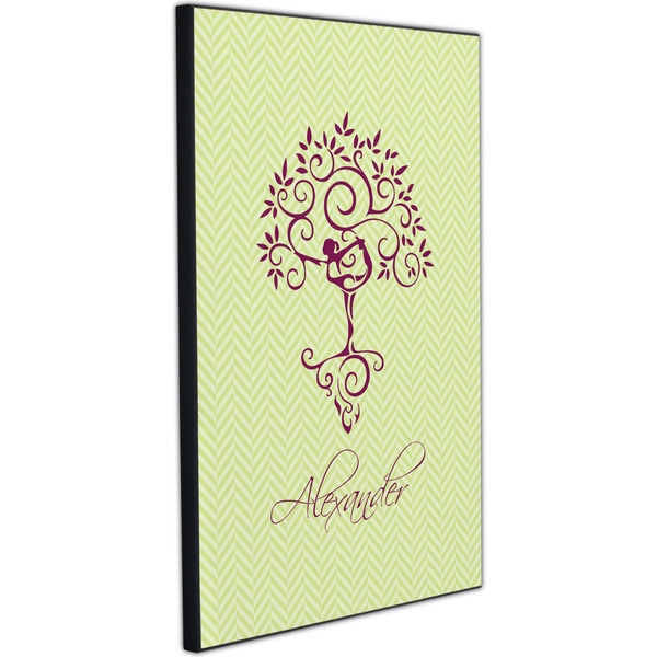 Yoga Tree 20x30 Wood Print - Angle View