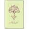 Yoga Tree Wood Print - 20x30 (Personalized)
